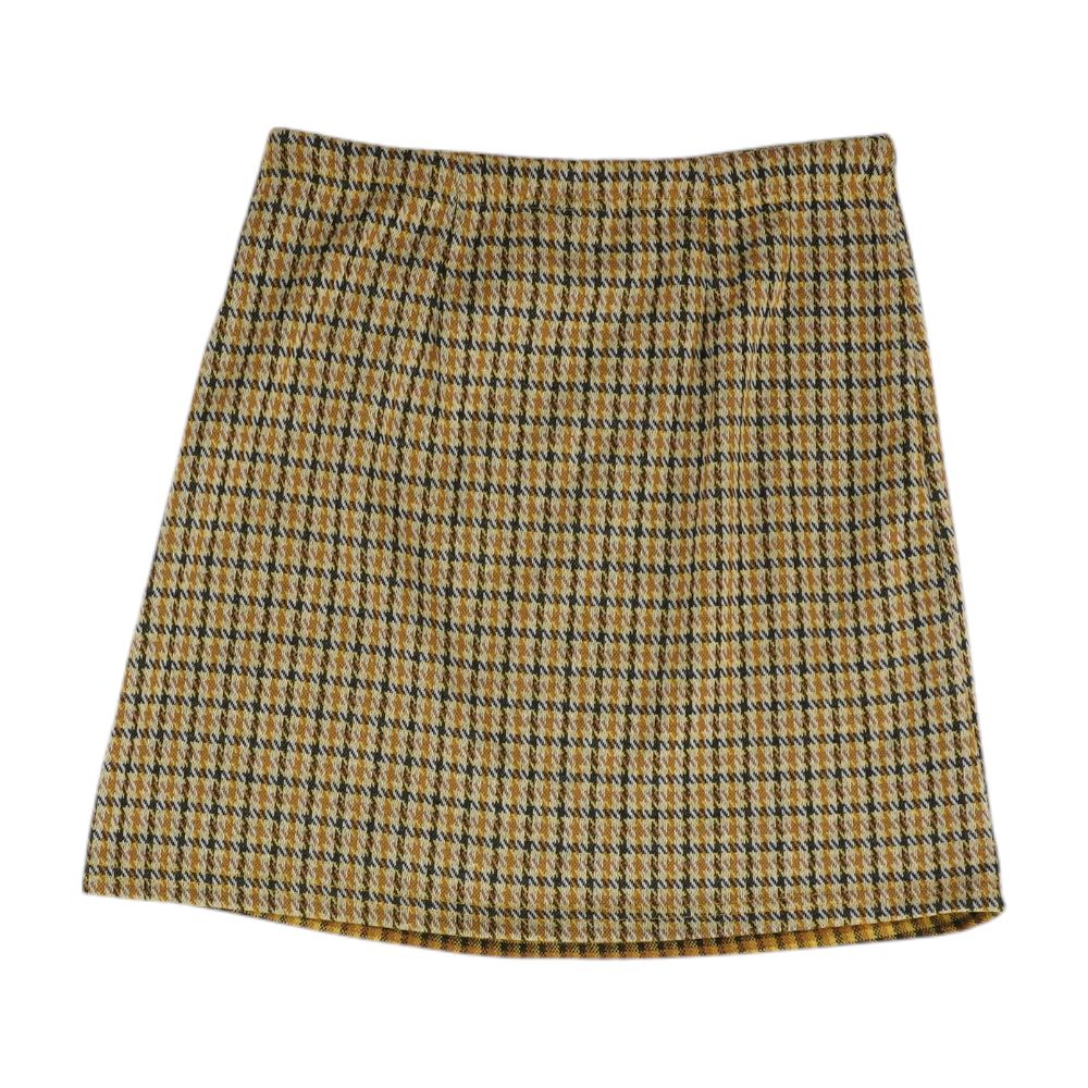 Mustard Mini Skirt - Image 2