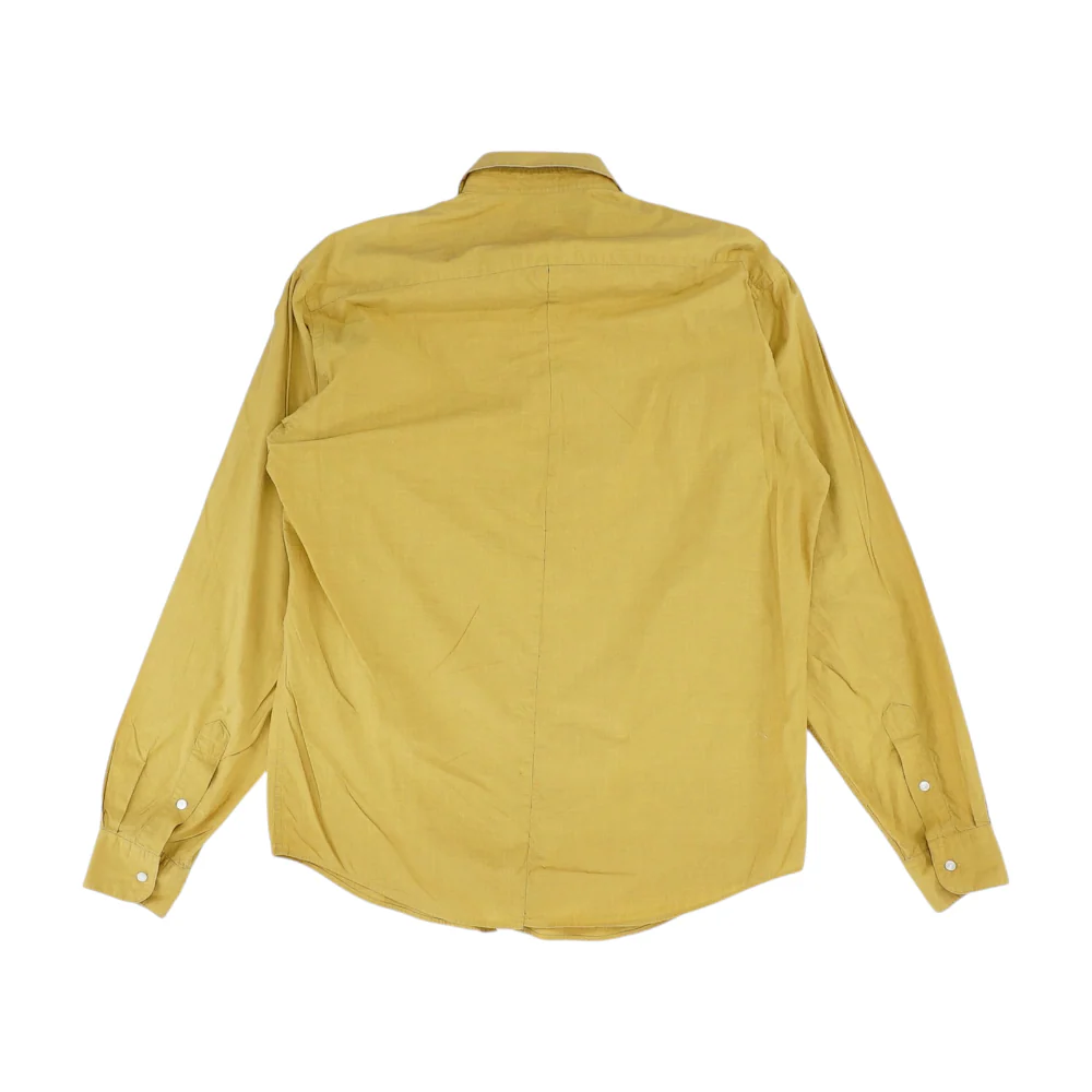 Mustard Solid Long Sleeve Button Down - Image 2