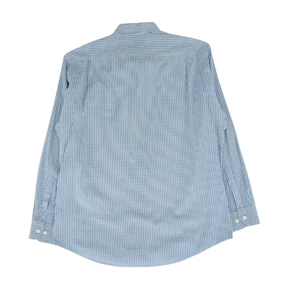 Blue Plaid Long Sleeve Button Down - Image 2