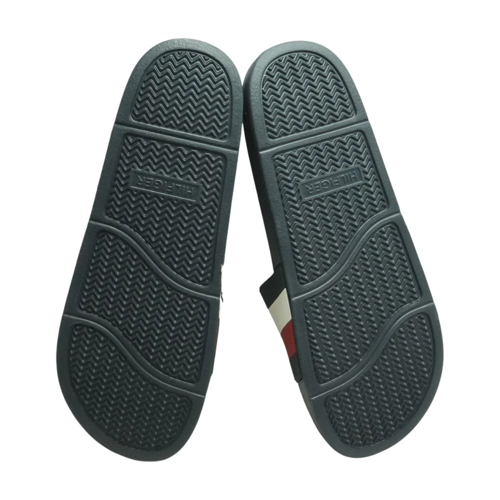 Navy Casual Slide Sandals - Image 3