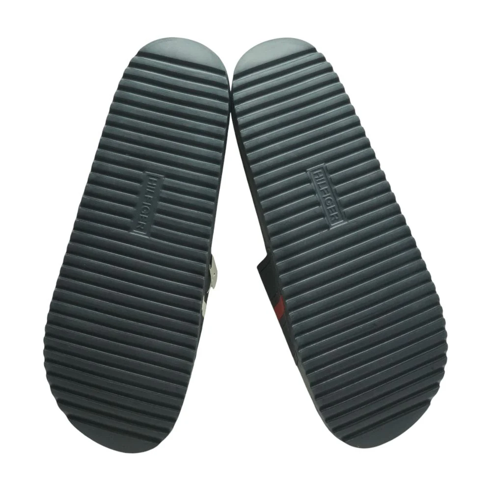 Navy Casual Slide Sandals - Image 3