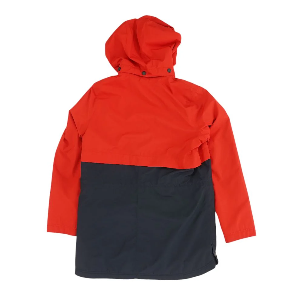 Navy Color Block Puffer Jacket - Image 2