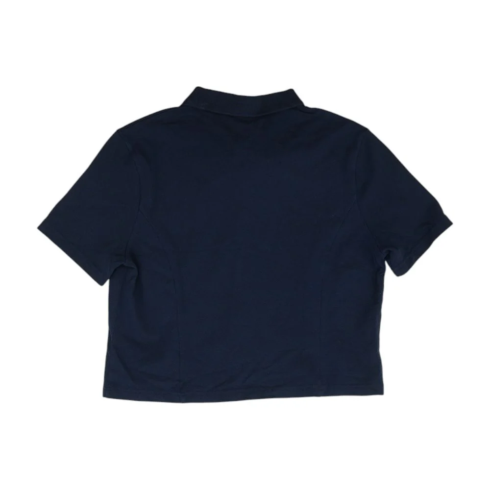 Navy Cropped T-Shirt - Image 2