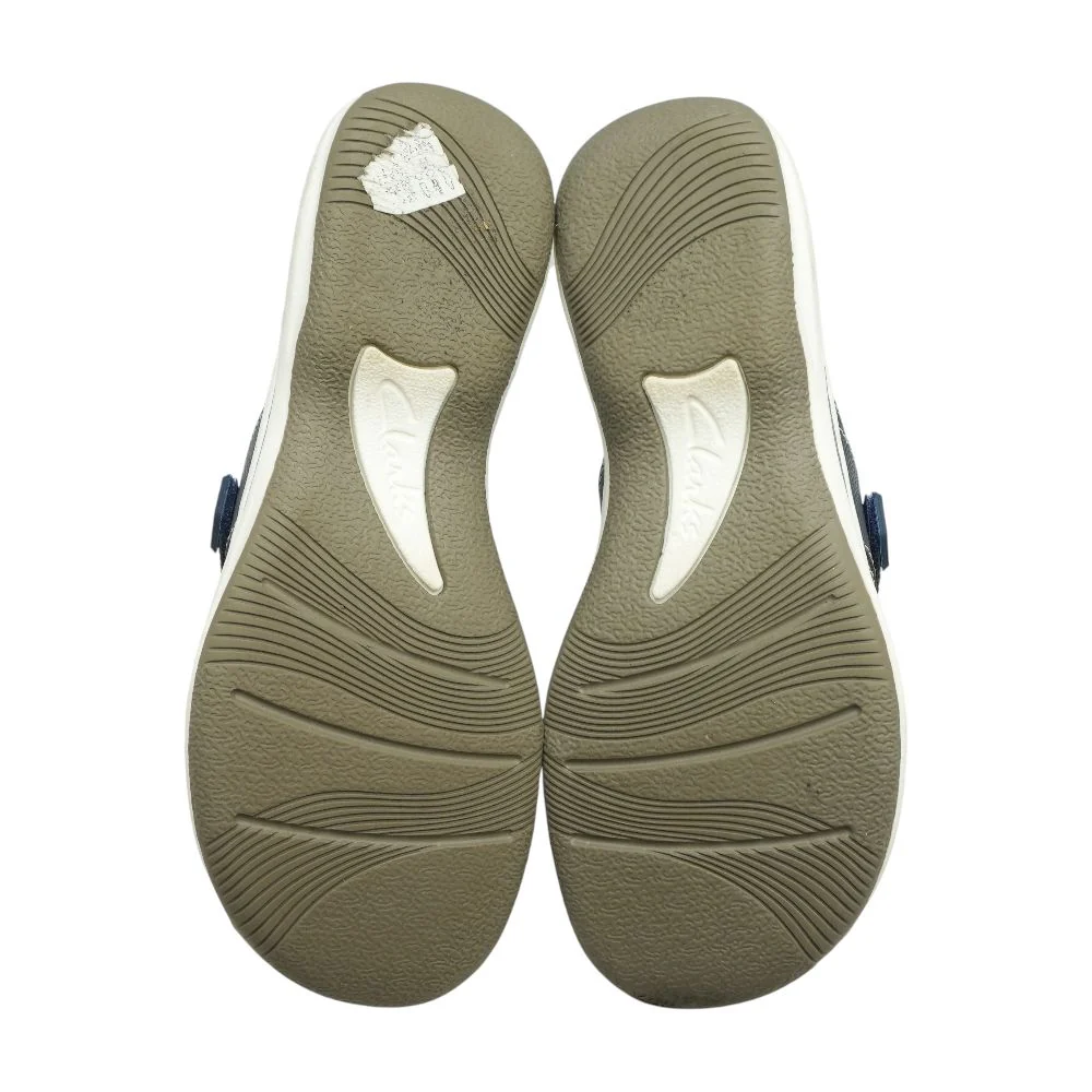 Navy Flip Flop Sandals - Image 3