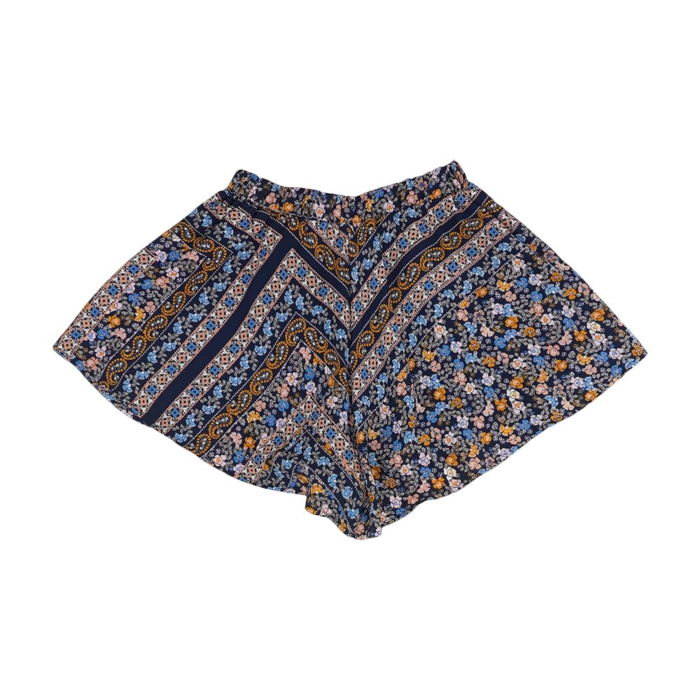 Navy Floral Shorts - Image 2