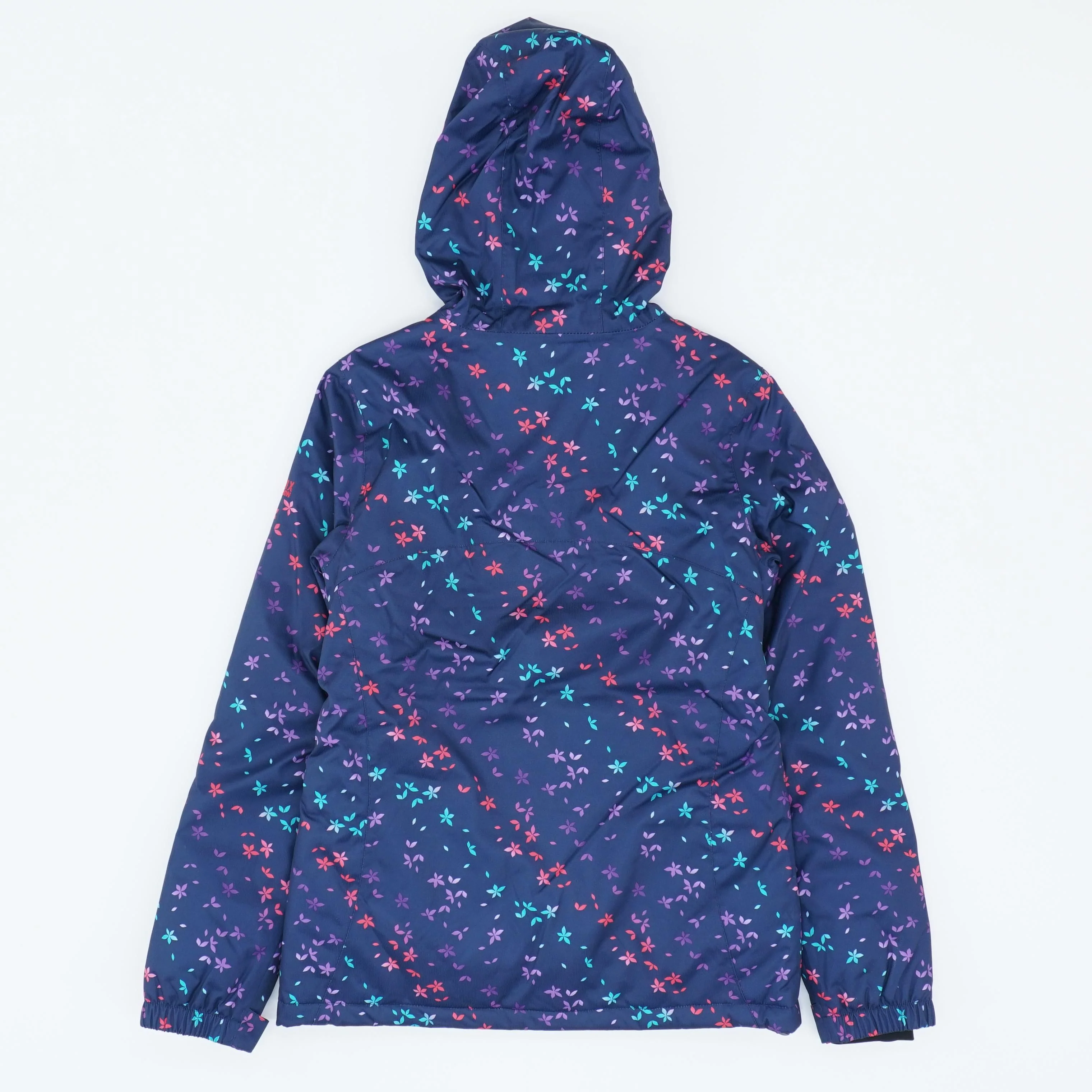 Navy Floral Ski Jacket - Image 2