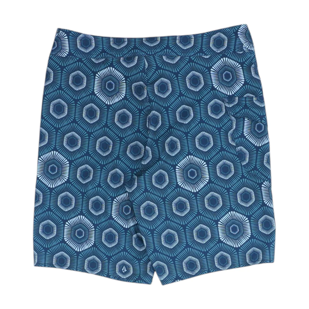 Navy Geometric Swim Bottom - Image 2
