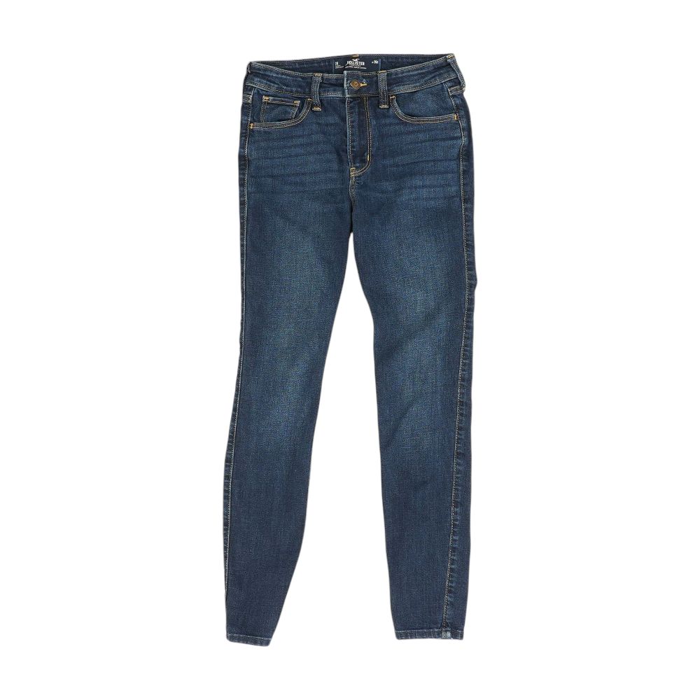 Navy High Rise Skinny Leg Jeans