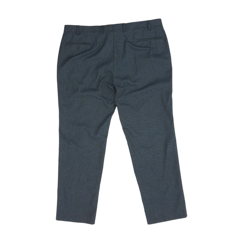 Navy Houndstooth Dress Pants - Image 2
