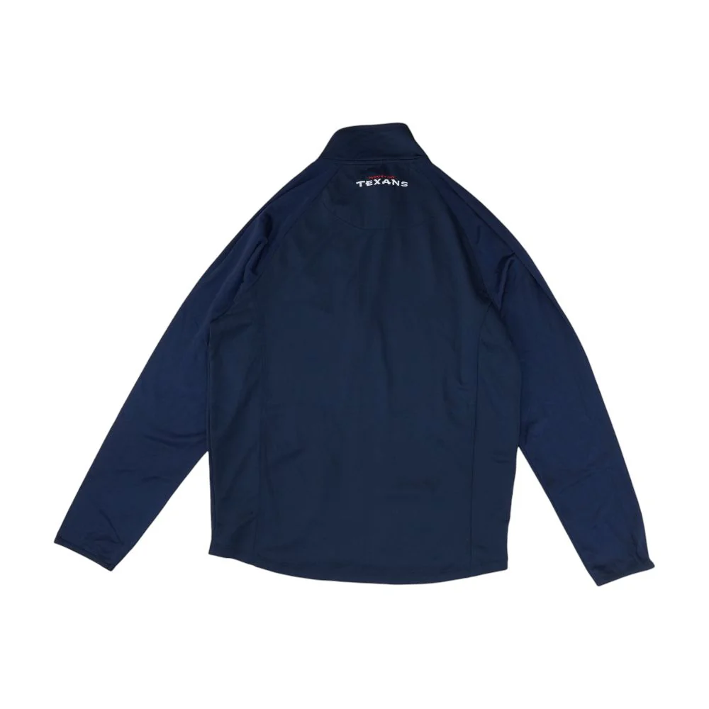 Navy Houston Texans 1/4 Zip Pullover - Image 2