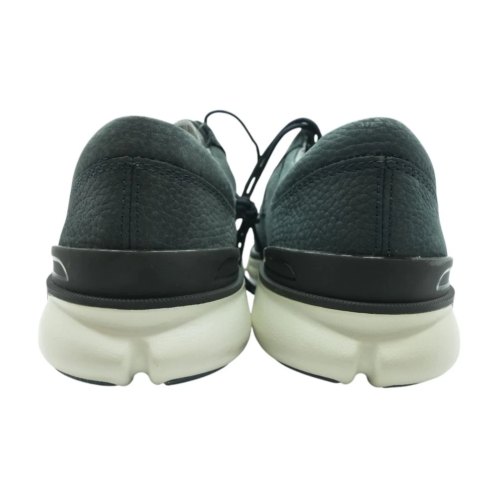 Navy Lace Up Casual Shoes - Image 2