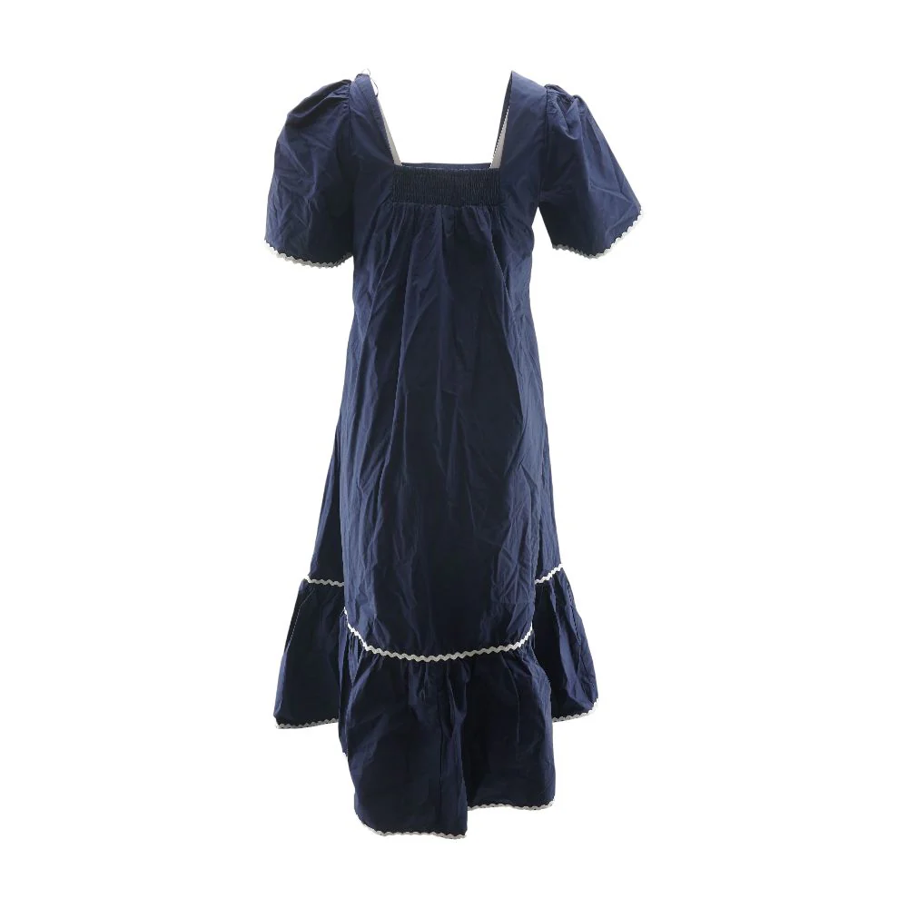 Navy Midi Dress - Image 2