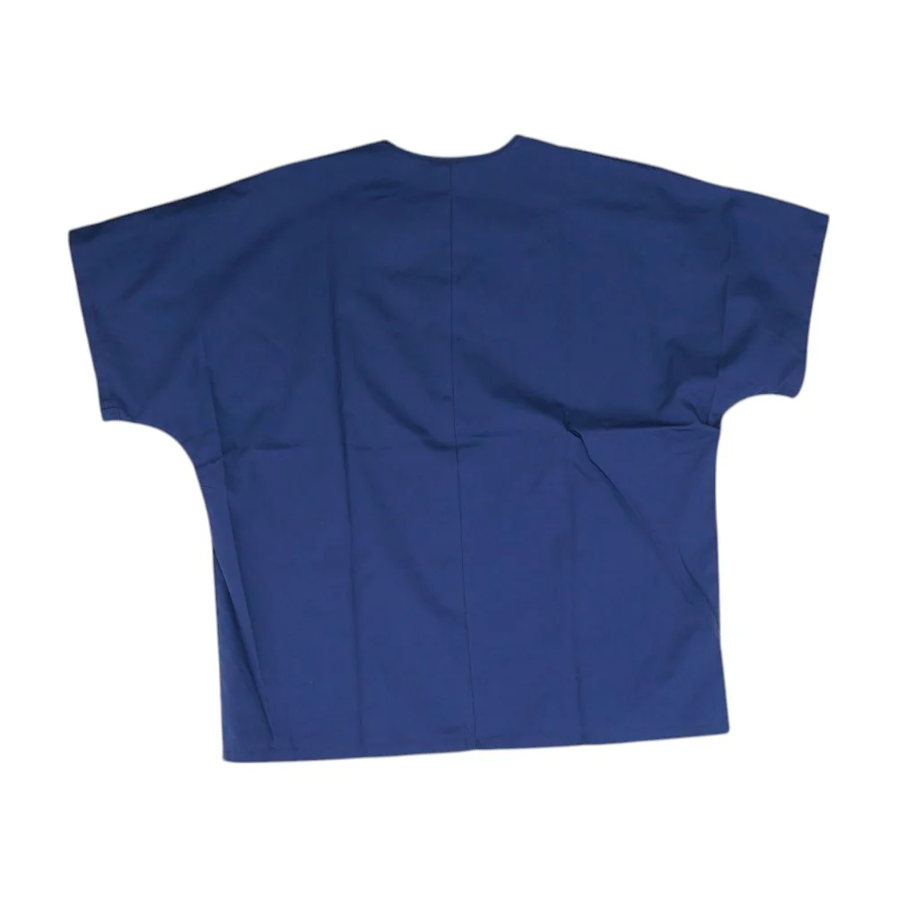 Navy Scrub Top Knit Top - Image 2