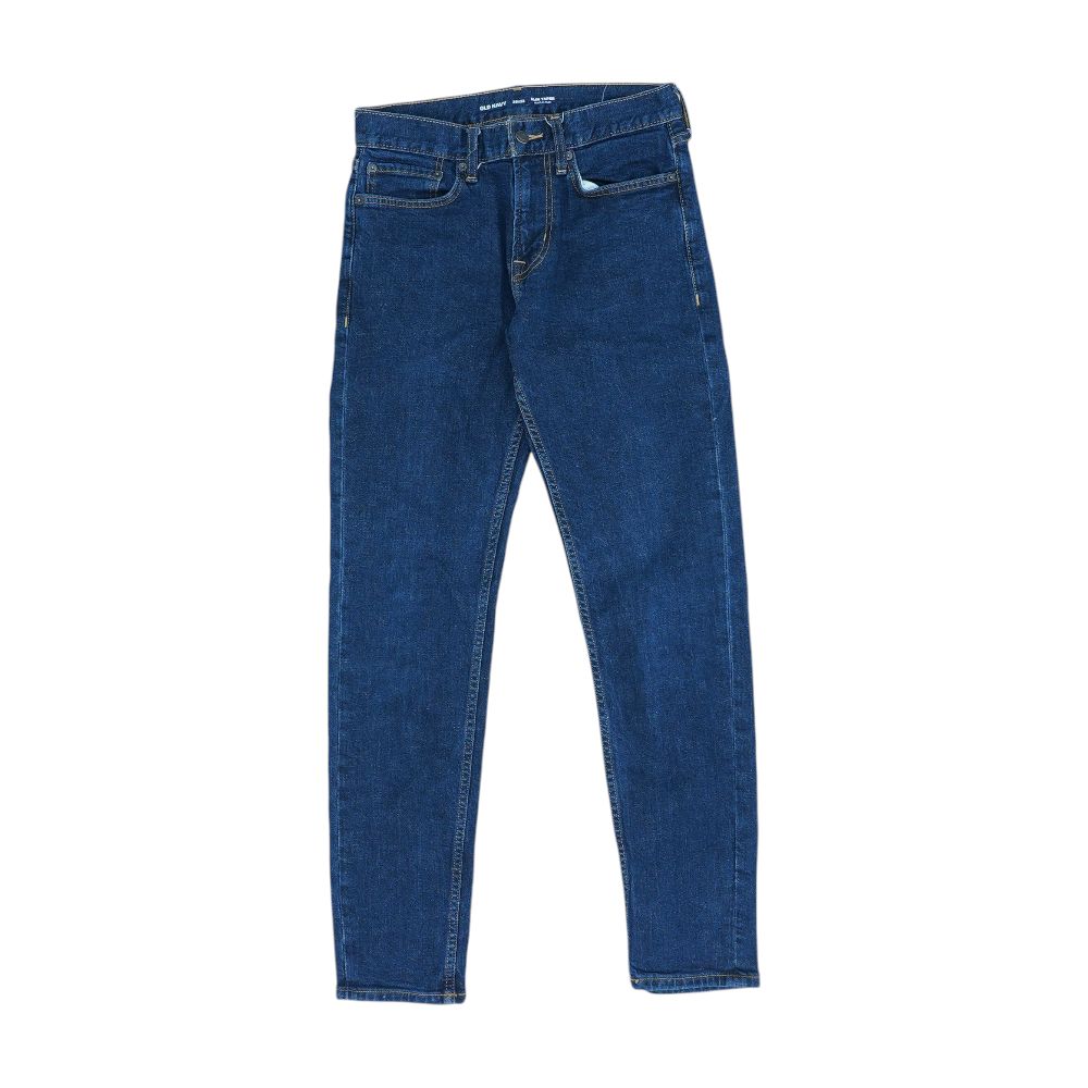 Navy Slim Tapered Jeans