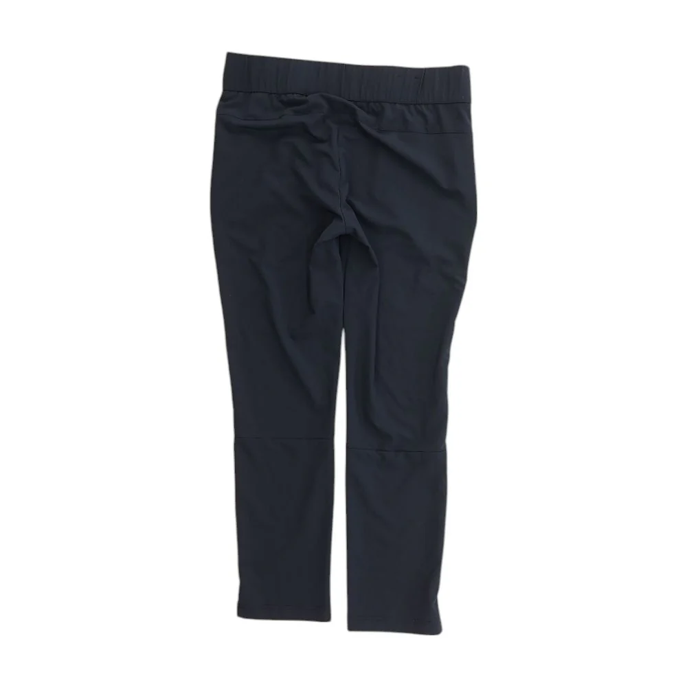 Navy Solid Active Pants - Image 2
