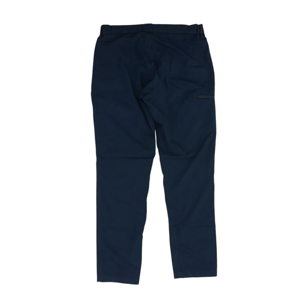Navy Solid Active Pants - Image 2