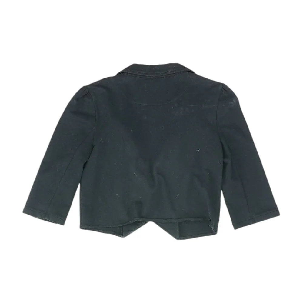 Navy Solid Cardigan Sweater - Image 2