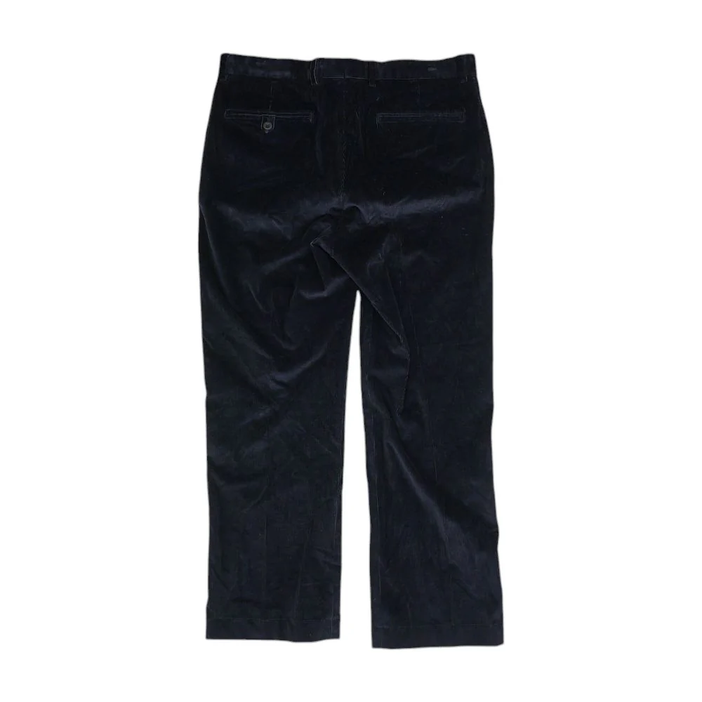 Navy Solid Chino Pants - Image 2