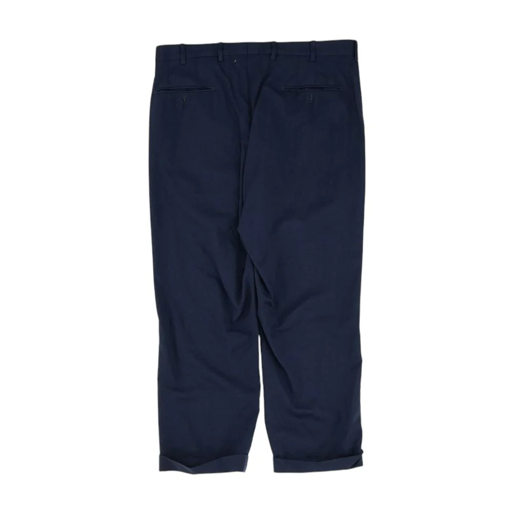 Navy Solid Chino Pants - Image 2