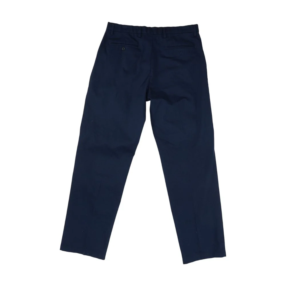 Navy Solid Chino Pants - Image 2