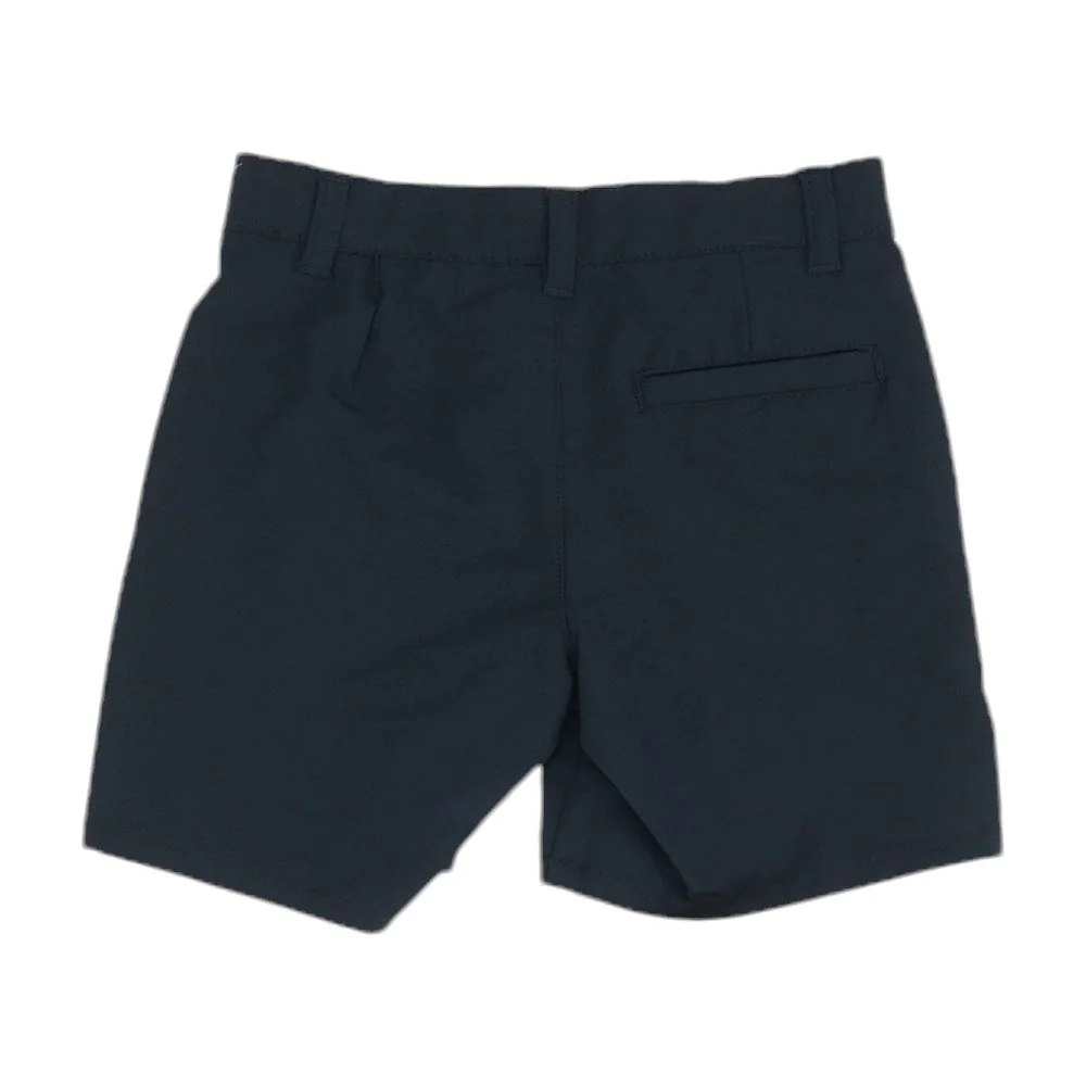 Navy Solid Chino Shorts - Image 2