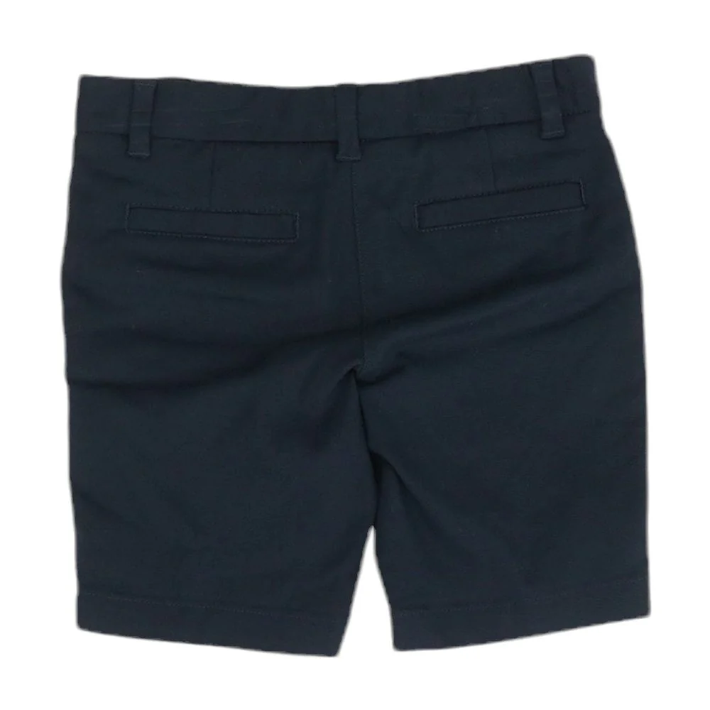 Navy Solid Chino Shorts - Image 2