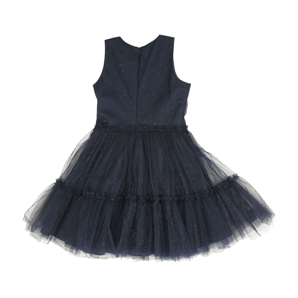 Navy Solid Dress - Image 2