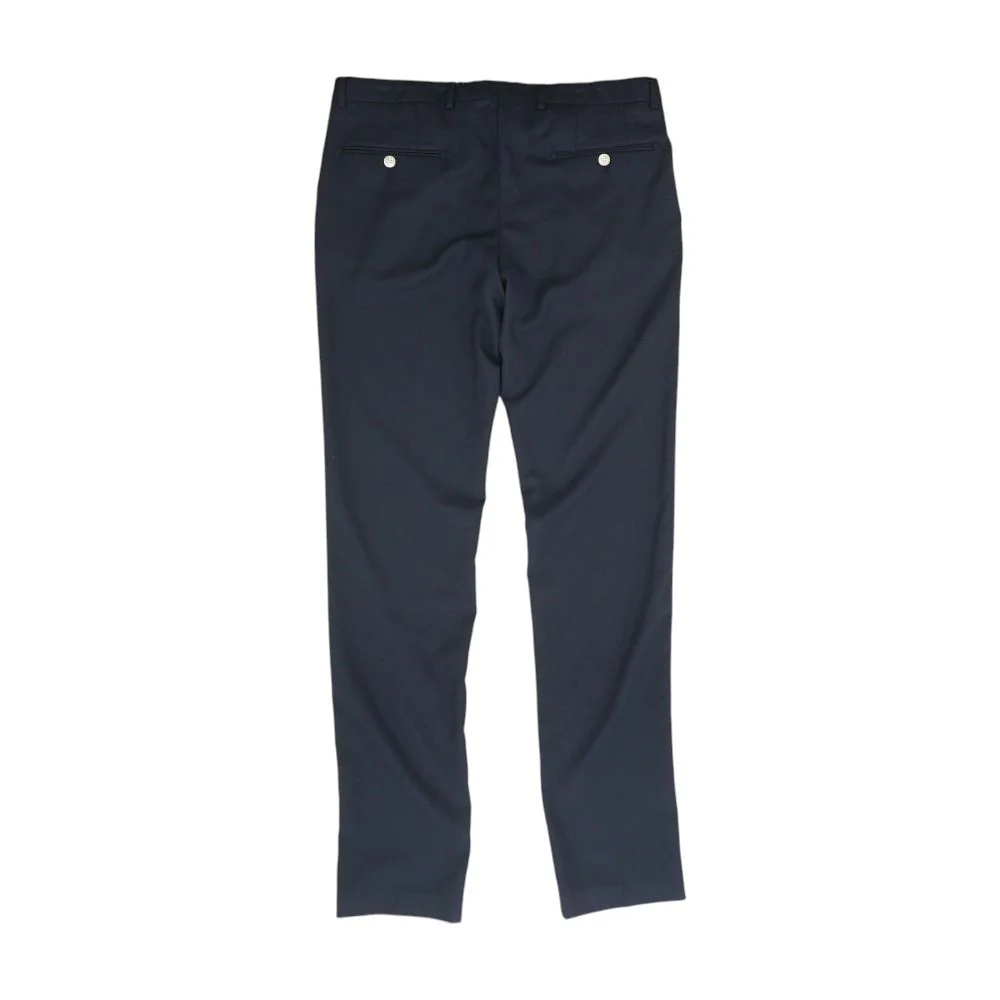 Navy Solid Dress Pants - Image 2