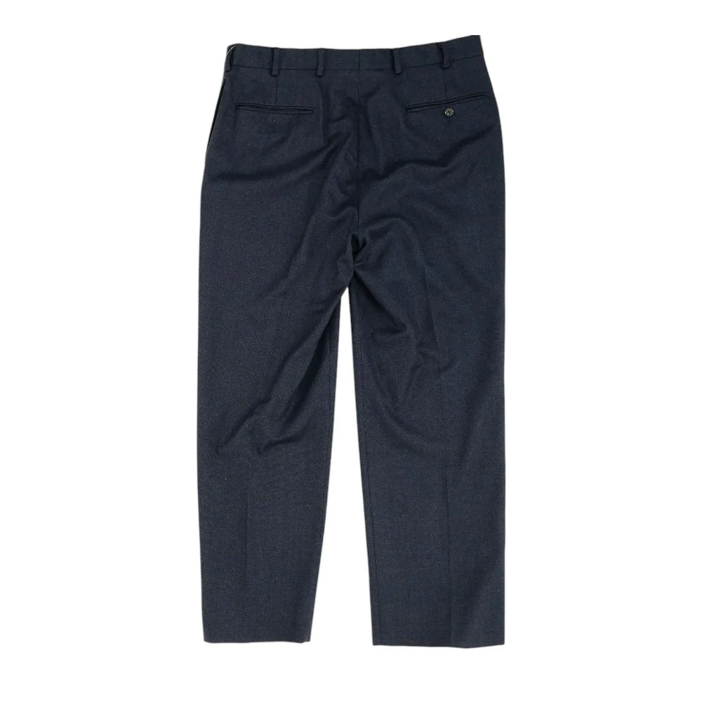 Navy Solid Dress Pants - Image 2