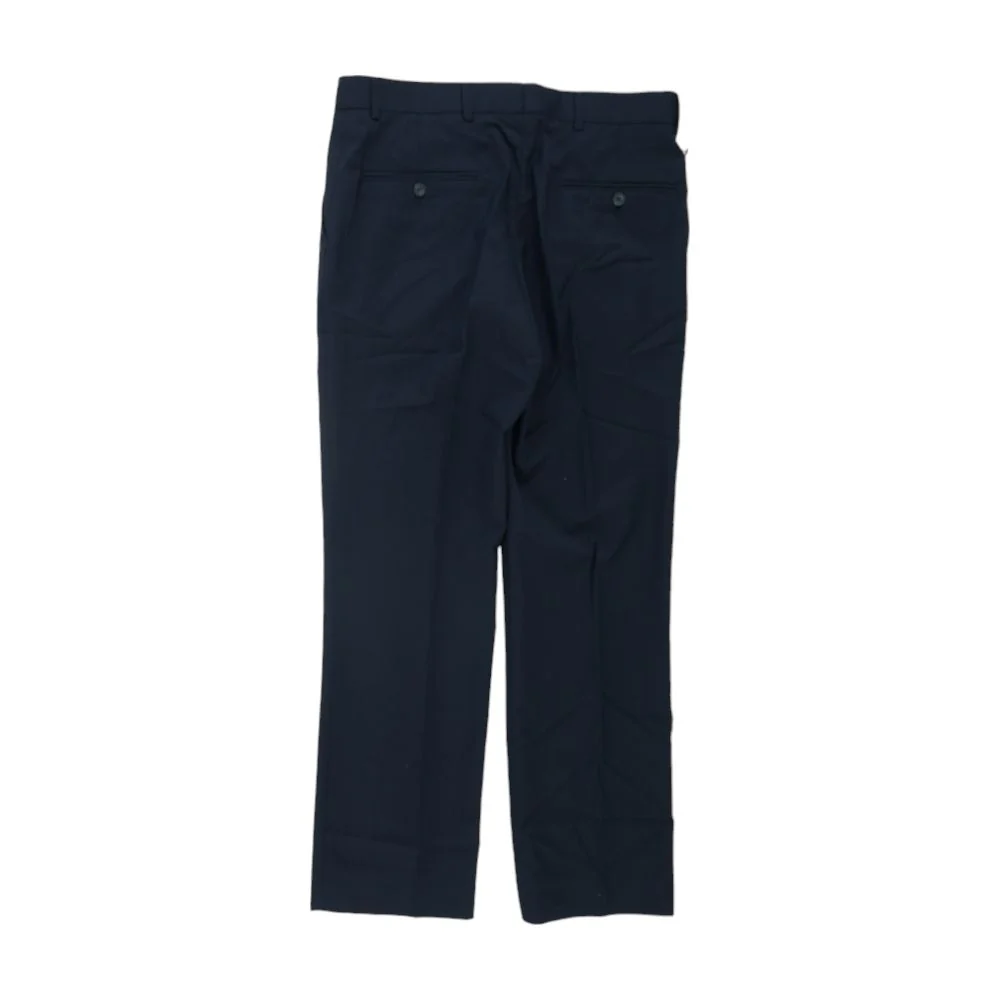 Navy Solid Dress Pants - Image 2