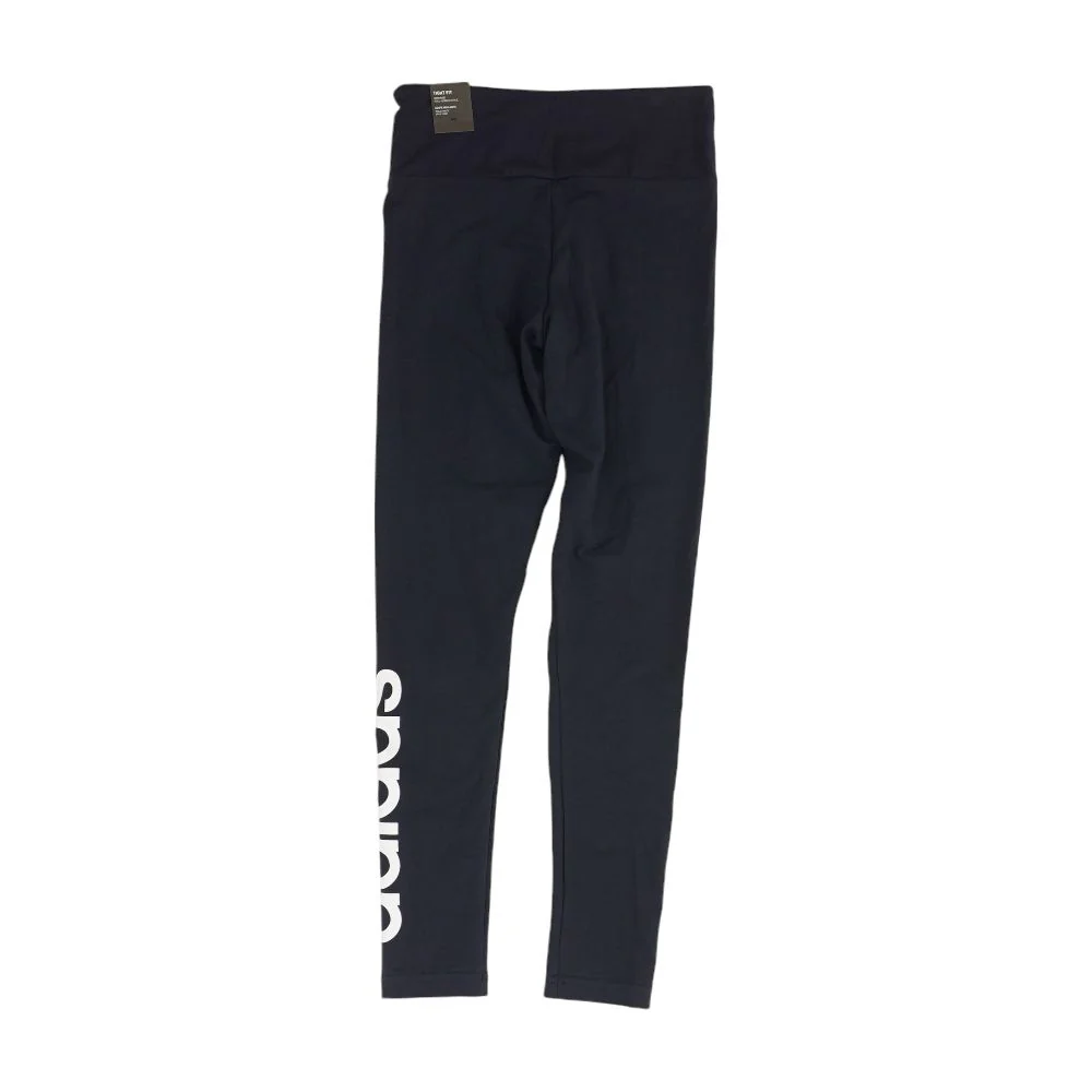 Navy Solid Leggings - Image 2