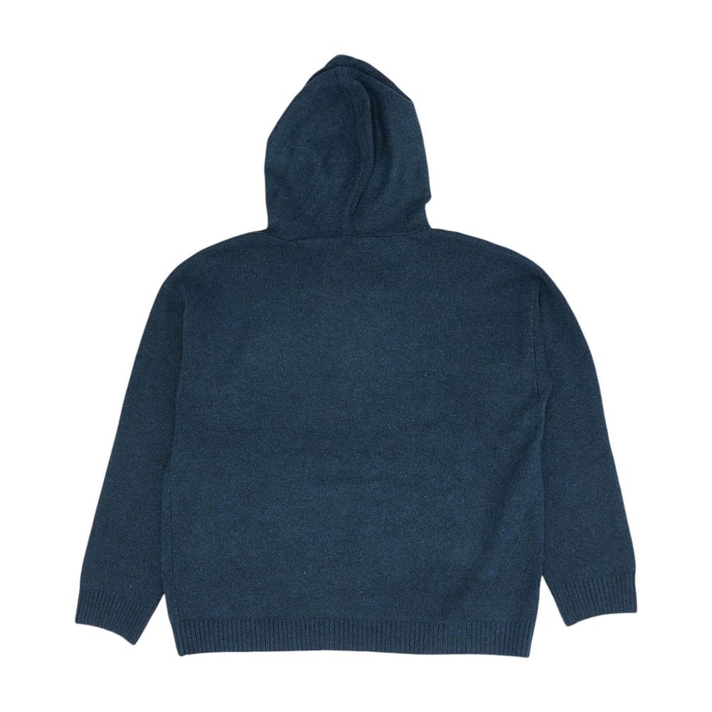 Navy Solid Pullover Sweater - Image 2