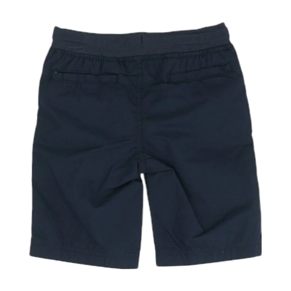 Navy Solid Shorts - Image 2
