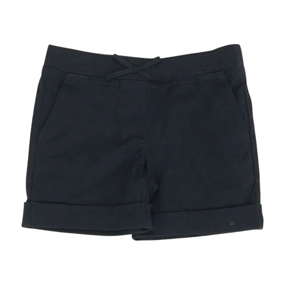 Navy Solid Shorts - Image 2