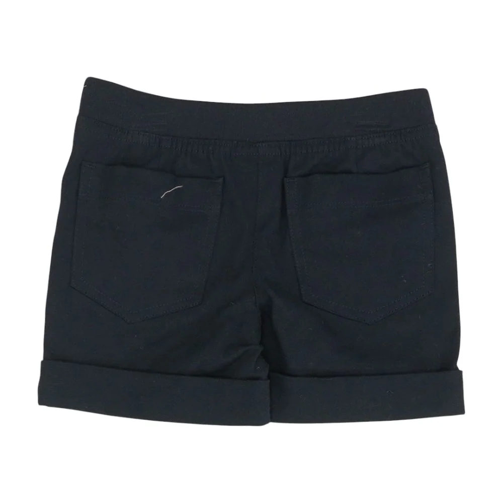 Navy Solid Shorts - Image 3