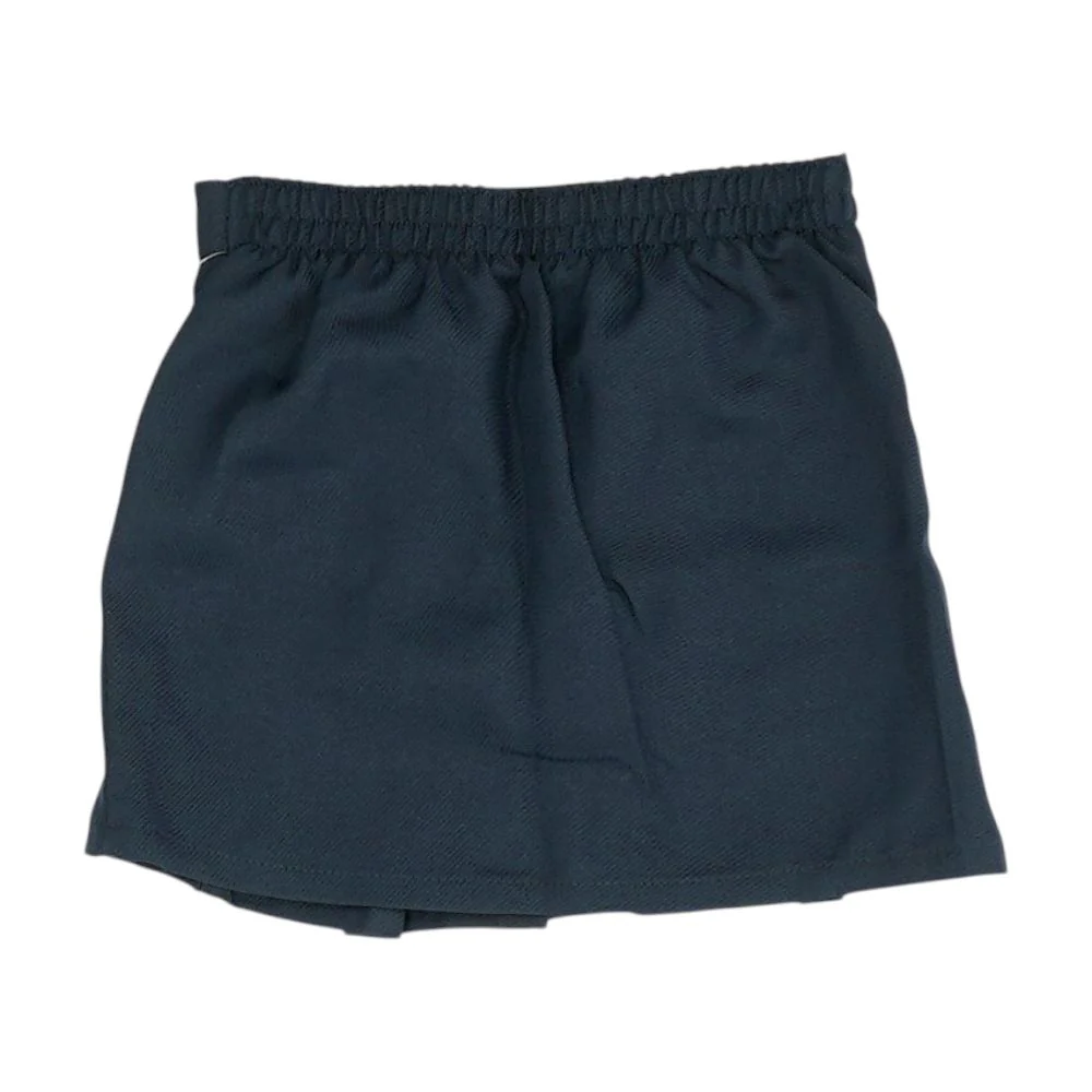 Navy Solid Skirt - Image 2