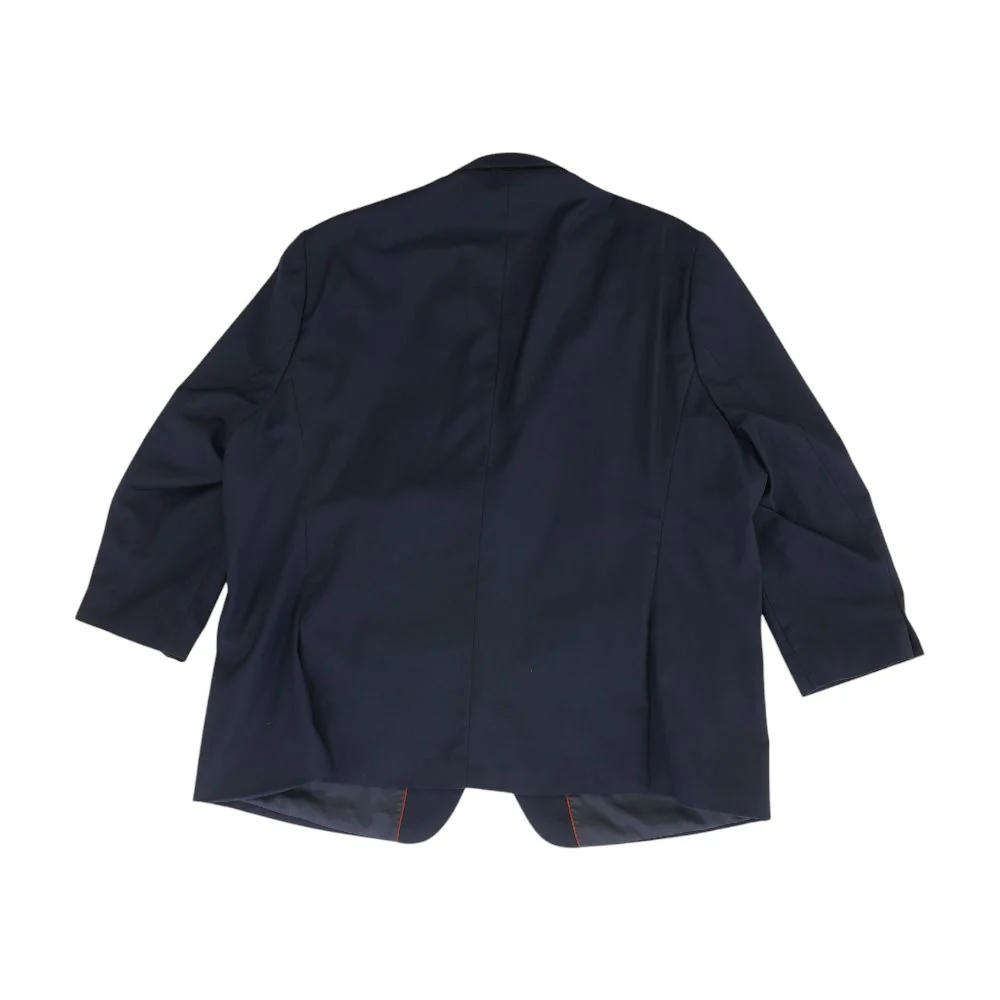 Navy Solid Sport Coat - Image 2