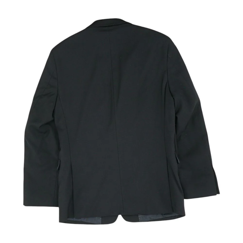 Navy Solid Sport Coat - Image 2