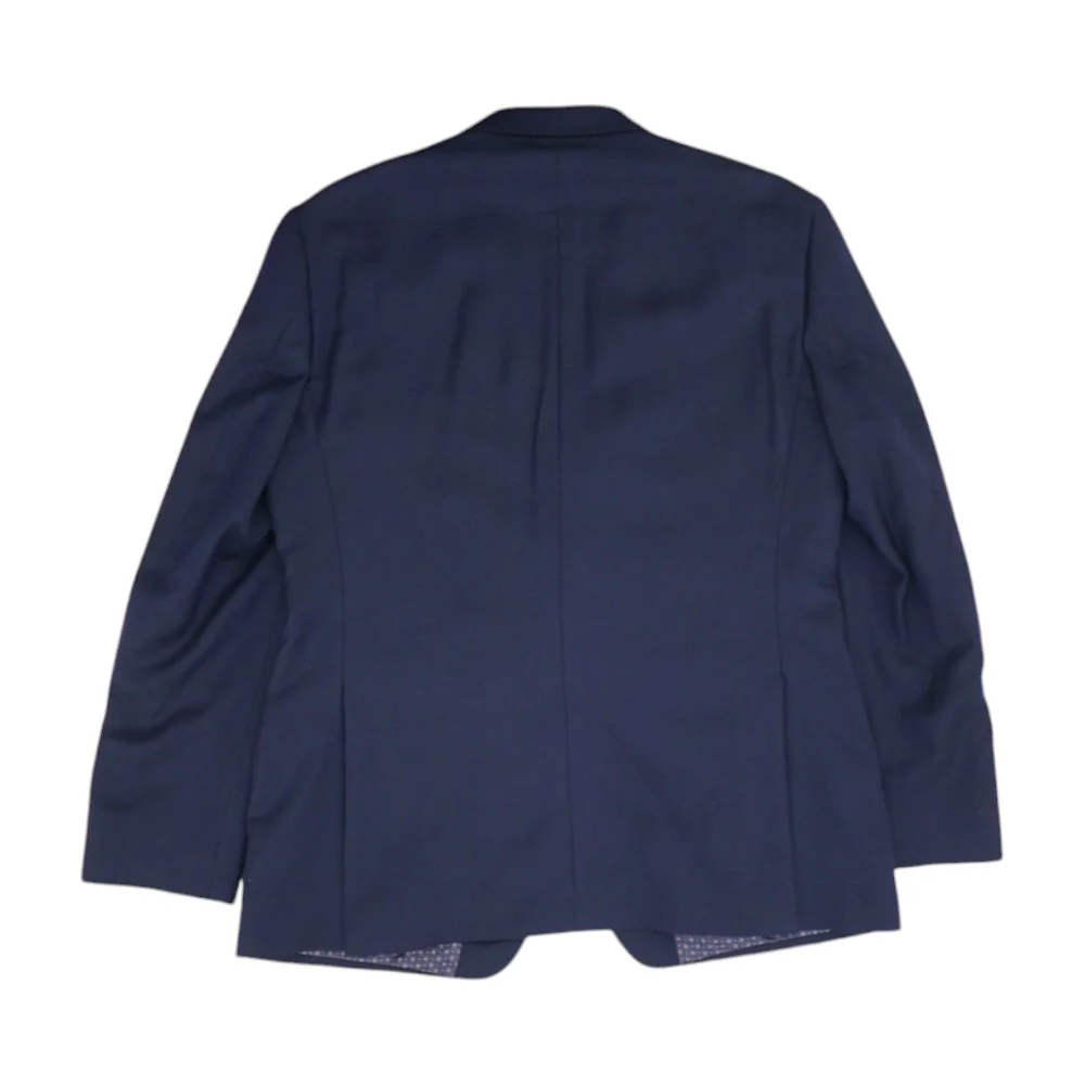 Navy Solid Sport Coat - Image 2