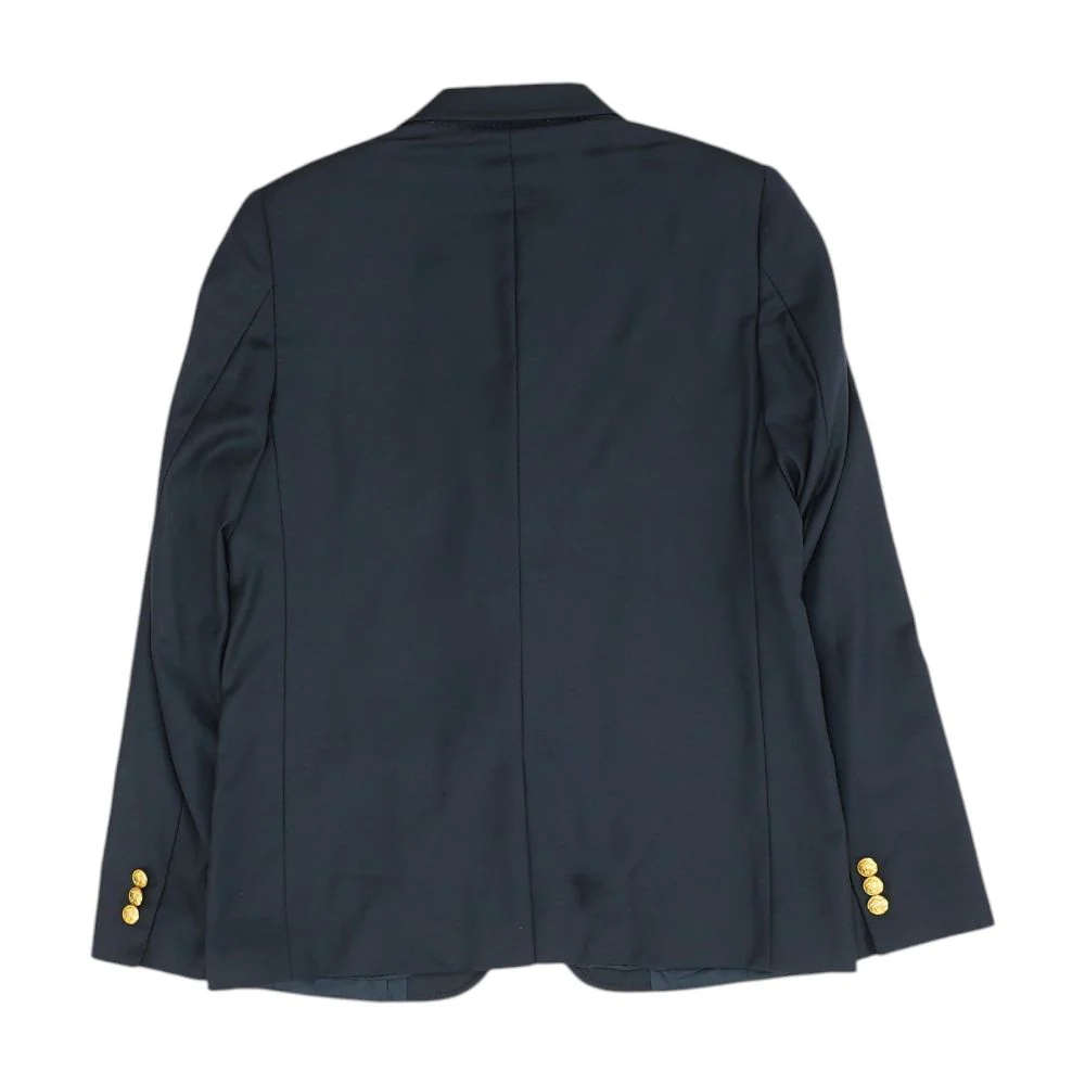 Navy Solid Sport Coat - Image 2