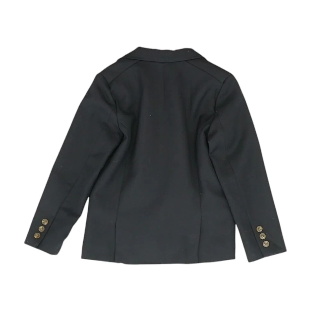 Navy Solid Sport Coat - Image 2