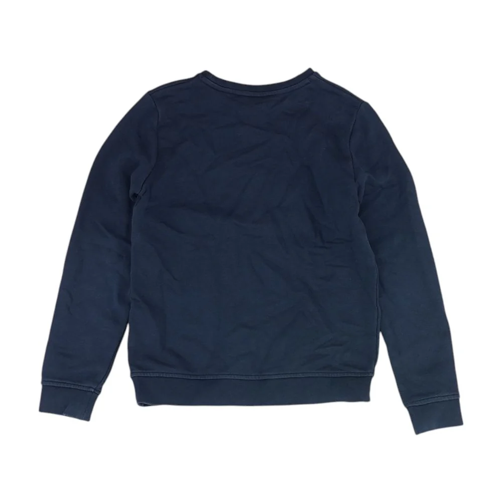 Navy Solid Sweatshirt Pullover - Image 2