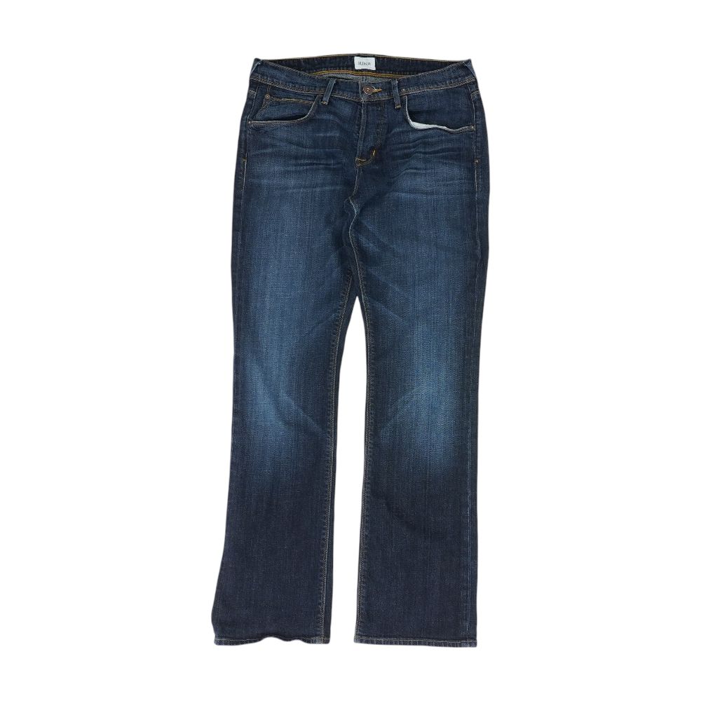Navy Straight Jeans