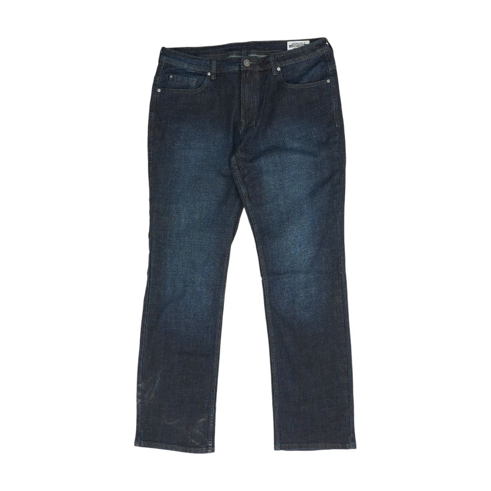 Navy Straight Jeans