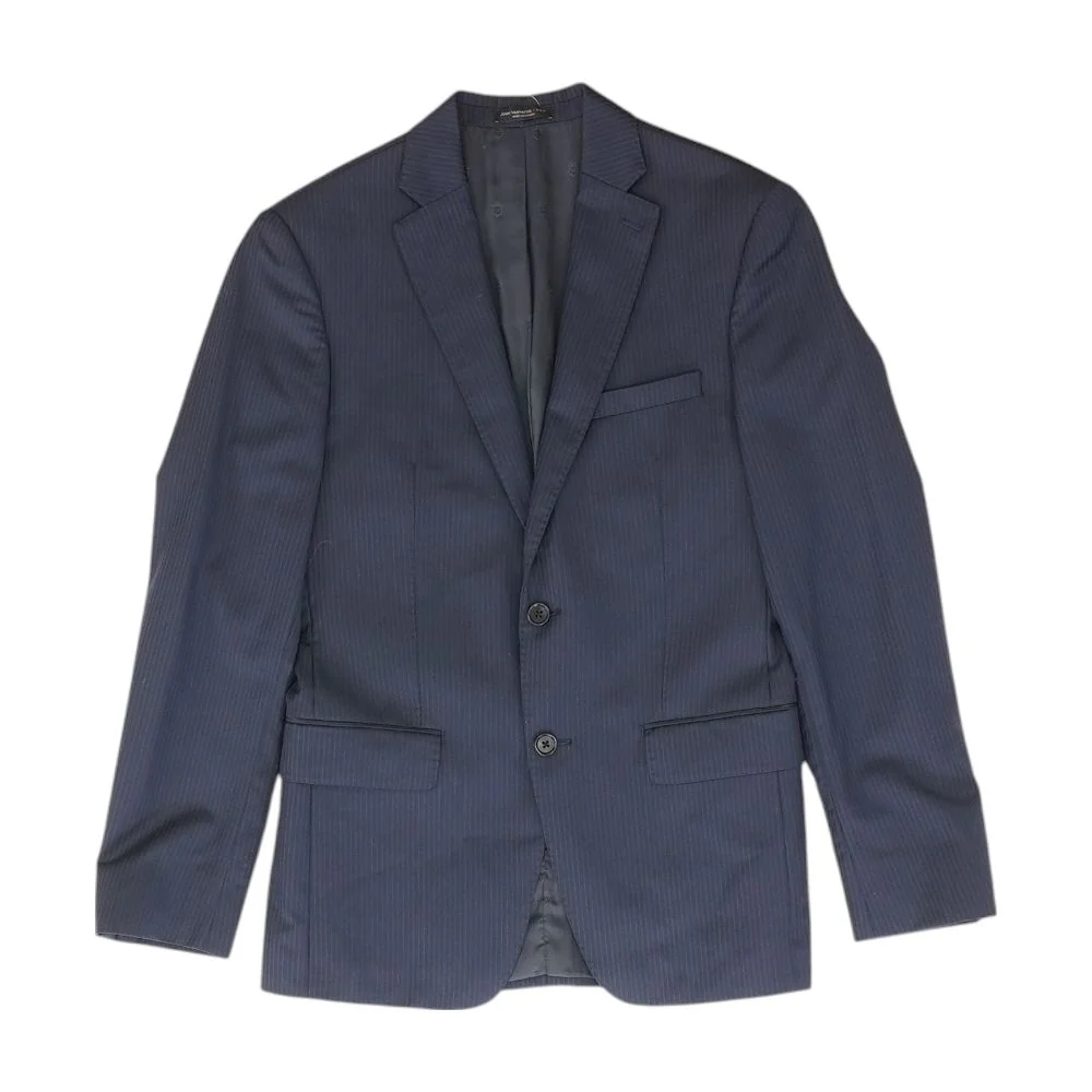 Navy Striped Sport Coat
