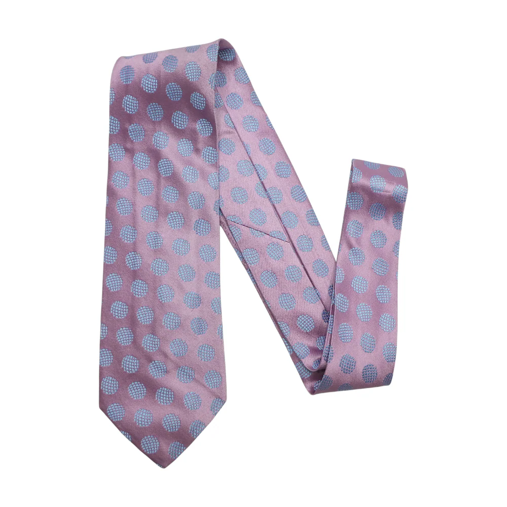 Purple Polka Dot Neck Tie