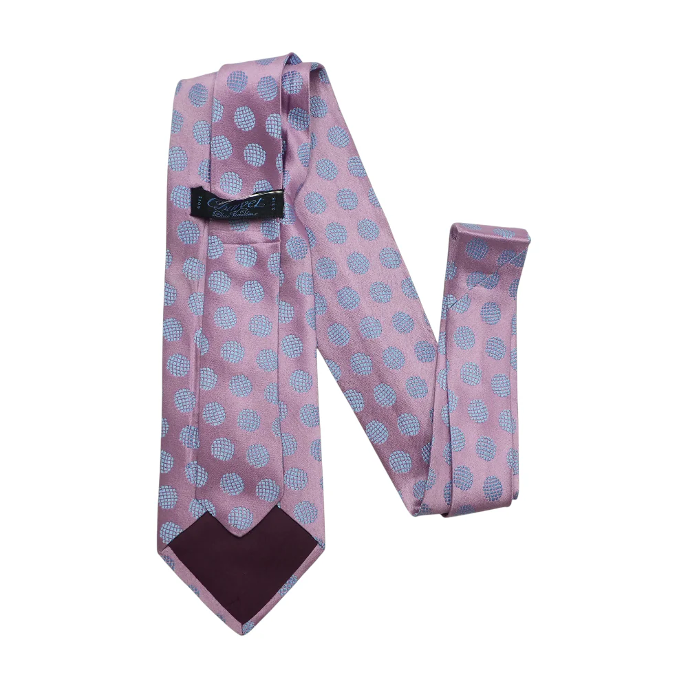 Purple Polka Dot Neck Tie - Image 2