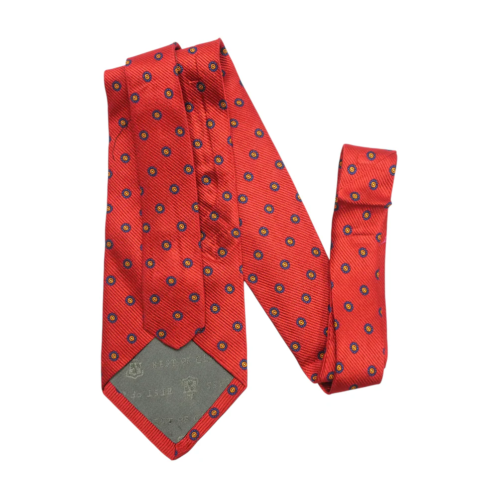 Red Polka Dot Neck Tie - Image 2