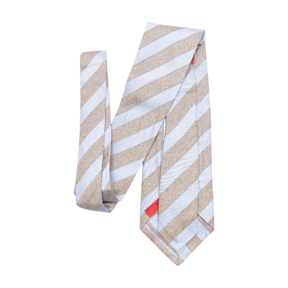 Gray Striped Neck Tie - Image 2