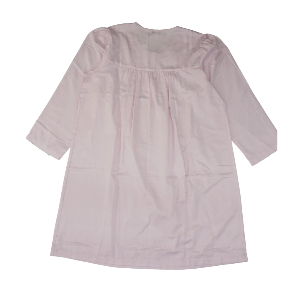 Pink Solid Nightgown - Image 2